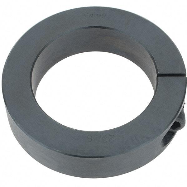 Import - 2-3/16" Bore, Steel, One Piece Clamp Collar - 3-1/4" Outside Diam, 3/4" Wide - Americas Tooling