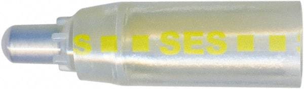 Value Collection - 18 to 10 AWG Crimp Bullet Connector - Clear & Yellow Polyolefin Insulation - Americas Tooling