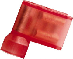 Value Collection - 22 to 18 AWG, Nylon, Partially Insulated, Female Wire Disconnect - 1/4" Wide Tab, Red, cUL Listed, RoHS Compliant, UL Listed - Americas Tooling