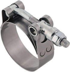 IDEAL TRIDON - 5-1/2 to 5.81" Hose, 3/4" Wide, T-Bolt Hose Clamp - 5-1/2 to 5.81" Diam, Stainless Steel - Americas Tooling