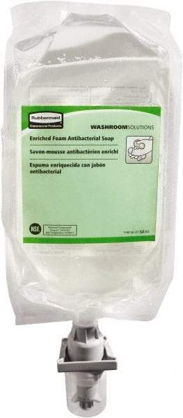 Rubbermaid - 1,100 mL Dispenser Refill Foam Soap - Clear, Fragrance Free Scent - Americas Tooling