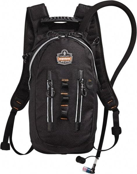 Ergodyne - Premium Cargo Black Hydration Backpack - 18 Inch Long x 10-1/2 Inch Wide x 3 Inch Deep, 70 Ounce Reservoir Capacity - Americas Tooling