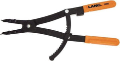 Lang - 3-1/2 to 6-1/2" Ring, External Retaining Ring Pliers - 3-1/2" Min Ring Size x 6-1/2" Max Ring Size - Americas Tooling