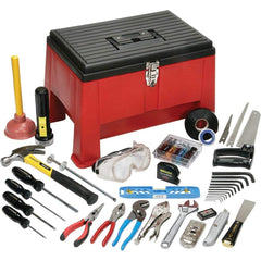 Ability One - 24 Piece General/Home Repair Tool Set - Exact Industrial Supply