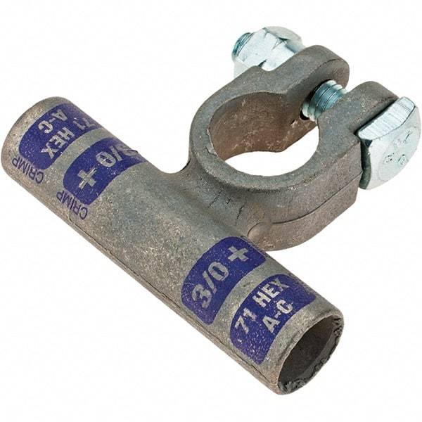 Thomas & Betts - 3/0 AWG, Tin Plated Copper Battery Connector - Purple - Americas Tooling