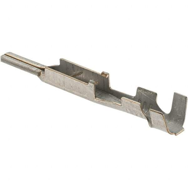 Import - 2.8mm Wide, Noninsulated Male Tab Terminal - Crimp Connection, 16 to 14 AWG Compatible - Americas Tooling