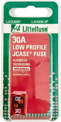 Littelfuse - 30 Amp, 58 VDC, Automotive Fuse - Pink, Littlefuse 895030 - Americas Tooling