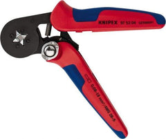 Knipex - 7-1/8" OAL Crimping Pliers - Plastic PVC Handle - Americas Tooling