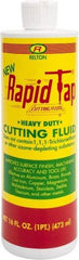 Relton - Rapid Tap, 1 Pt Bottle Cutting Fluid - Semisynthetic, For Tapping - Americas Tooling