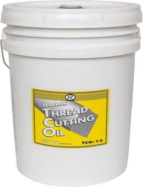 Relton - TCO-14, 5 Gal Pail Tapping Fluid - Straight Oil, For Thread Smoothing - Americas Tooling