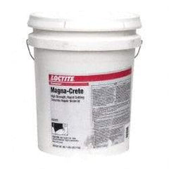 Loctite - 5 Gal Pail Gray Magnesium Phosphate Filler/Repair Caulk - 2000°F Max Operating Temp, 10 min Tack Free Dry Time, 1 to 2 hr Full Cure Time, Series 135 - Americas Tooling