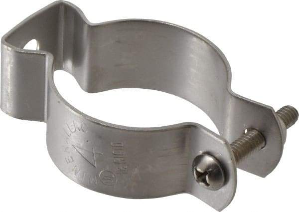 Cooper B-Line - Stainless Steel Rigid Conduit Hanger with Bolt - 1-1/2" Rigid, 5/16" Rod - Americas Tooling