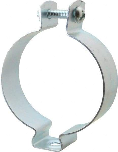 Cooper B-Line - Steel Rigid/EMT Conduit Hanger with Bolt - 3" EMT, 3" Rigid, 5/16" Rod, Zinc Plated Finish - Americas Tooling