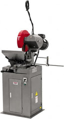 Jet - 2 Cutting Speeds, 14" Blade Diam, Cold Saw - 44 & 88 RPM Blade Speed, Floor Machine, 3 Phase, Compatible with Ferrous Material - Americas Tooling