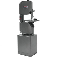 Jet - 13-1/2 Inch Throat Capacity, Step Pulley Vertical Bandsaw - 3300 (Wood), 39, 57, 78, 107, 142, 196, 278 (Metal) SFPM, 1 HP, Single Phase - Americas Tooling