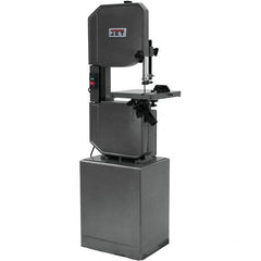 Jet - 13-1/2 Inch Throat Capacity, Step Pulley Vertical Bandsaw - 3300 (Wood), 39, 57, 78, 107, 142, 196, 278 (Metal) SFPM, 1 HP, Three Phase - Americas Tooling