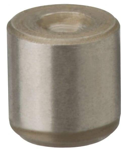 Vlier - 6-40 Thread, 0.1175" OD, 1/8" OAL, Ball Button & Detent - 0.061" ID, Stainless Steel - Americas Tooling