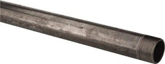 B&K Mueller - Schedule 40, 1-1/4" Diam x 48" Long Steel Black Pipe Nipple - Threaded - Americas Tooling