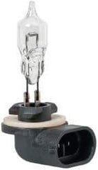 Value Collection - 12 Volt, Halogen Auxiliary Automotive Miniature Lamp - 49.92 Watt, Clear - Americas Tooling