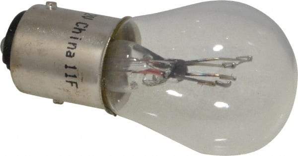 Value Collection - 12 Volt, Stop & Tail Automotive Miniature Lamp - 26.88/8.26 Watt, Clear - Americas Tooling