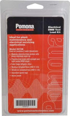 Pomona - Electrical Test Equipment Leads Set - Use with AmProbes Multimeters, Fluke Multimeters, H.P. Multimeters, Tektronix Multimeters, Wavetek Digital Multimeters - Americas Tooling