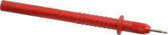 Pomona - Red Electrical Test Equipment Probe - Use with Digital Multimeters - Americas Tooling