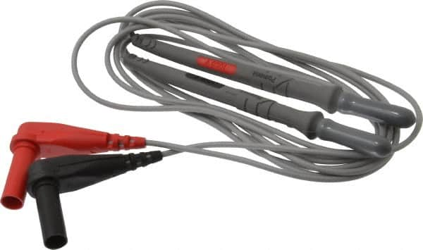 Pomona - Red/Black Electrical Test Equipment Probe - Use with Digital Multimeters - Americas Tooling