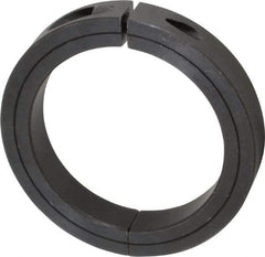 Climax Metal Products - 3-15/16" Bore, Steel, Two Piece Clamp Collar - 5-1/4" Outside Diam, 7/8" Wide - Americas Tooling