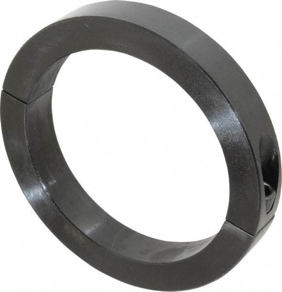 Climax Metal Products - 4-1/4" Bore, Steel, Two Piece Clamp Collar - 5-1/2" Outside Diam, 7/8" Wide - Americas Tooling