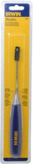 Irwin - 10-3/4" OAL x 1/8" Blade Width Wood Chisel - Polypropylene Handle - Americas Tooling