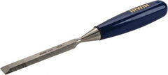 Irwin - 10-3/4" OAL x 5/8" Blade Width Wood Chisel - Polypropylene Handle - Americas Tooling