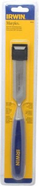 Irwin - 10-3/4" OAL x 1" Blade Width Wood Chisel - Polypropylene Handle - Americas Tooling