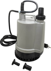 Value Collection - 1/6 hp, 120 Amp Rating, 120 Volts, Full-On Operation, Submersible Pump - Plastic Housing - Americas Tooling