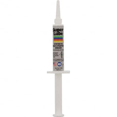 Synco Chemical - 6 cc Syringe Synthetic General Purpose Grease - Translucent White, Food Grade, 450°F Max Temp, NLGIG 2, - Americas Tooling