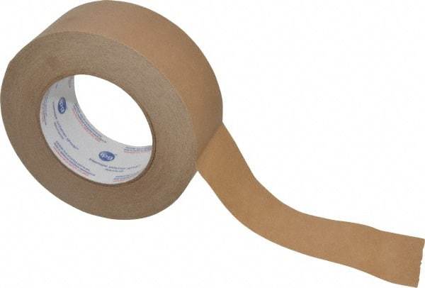 Intertape - 2" x 60 Yd Natural (Color) Rubber Adhesive Packaging Tape - Paper Backing, 7.2 mil Thick, 45 Lb Tensile Strength, Series 530 - Americas Tooling