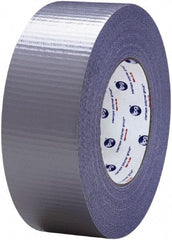 Intertape - 3" x 55m Silver Duct Tape - 11 mil, Rubber Adhesive, Polyethylene Cloth Backing, 20 Lb/ln Tensile Strength, 32°F to 180°F, Series AC36 - Americas Tooling