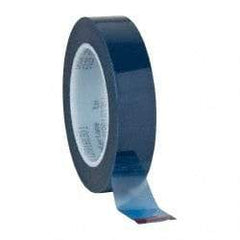 Intertape - 1" Wide x 72 Yd Long Blue Polyester Film Masking Tape - Series 6120, 3.2 mil Thick, 25 In/Lb Tensile Strength - Americas Tooling