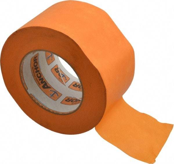 Intertape - 3" Wide x 60 Yd Long Orange Paper Masking Tape - Series Orange Mask, 7.1 mil Thick, 23 In/Lb Tensile Strength - Americas Tooling