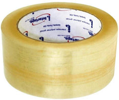 Intertape - 2" x 1640 Yd Clear Rubber Adhesive Sealing Tape - Polypropylene Film Backing, 1.85 mil Thick, 27 Lb Tensile Strength, Series 7100 - Americas Tooling