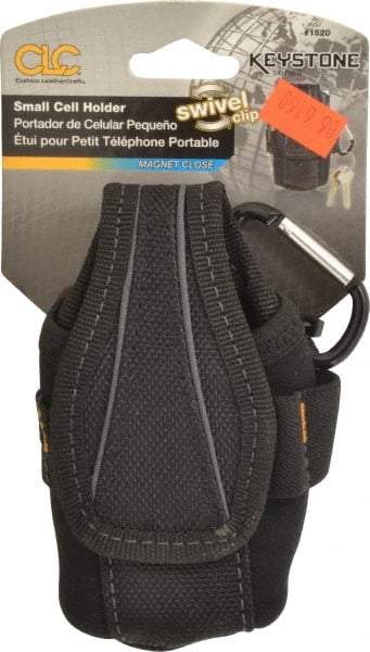 CLC - 5 Pocket Cell Phone Holster - Ballistic Polyester, Black, 2-3/4" Wide x 4-1/2" High - Americas Tooling