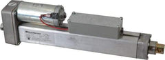 Duff-Norton - 8" Stroke Len, 25% Duty Cycle, 12 Volt, Linear Electromechanical Actuator with Limit Switch - DC Input, 0.5" per Second, 100 Lb Capacity - Americas Tooling