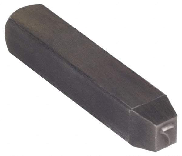 Made in USA - 3/16" Character Size, 7 Character, Heavy Duty Individual Steel Stamp - Steel, Number - Americas Tooling