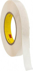 3M - 36 Yd Rubber Adhesive Double Sided Tape - 9 mil Thick, Polyethylene Film Liner - Americas Tooling