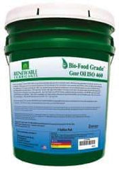 Renewable Lubricants - 5 Gal Pail, Mineral Gear Oil - 23°F to 250°F, 382 St Viscosity at 40°C, 49 St Viscosity at 100°C, ISO 460 - Americas Tooling