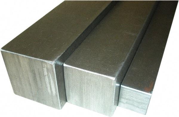 Value Collection - 1-1/2" Square x 6" Long Steel Square Bar - 1018 Steel - Americas Tooling