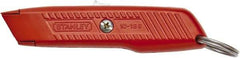 Stanley - Retractable Utility Knife - Orange Metal Handle, 1 Blade Included - Americas Tooling