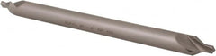 Hertel - #5 Plain Cut 60° Incl Angle High Speed Steel Combo Drill & Countersink - Americas Tooling