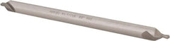 Hertel - #4-1/2 Plain Cut 60° Incl Angle High Speed Steel Combo Drill & Countersink - Americas Tooling