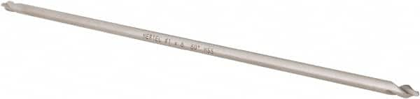 Hertel - #1 Plain Cut 60° Incl Angle High Speed Steel Combo Drill & Countersink - Americas Tooling