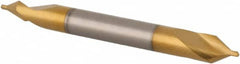 Hertel - #2/0 Plain Cut 60° Incl Angle High Speed Steel Combo Drill & Countersink - Americas Tooling